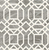 Daphne Trellis Wallpaper Wallpaper A-Street Prints Double Roll Grey 