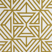 Helios Geometric Wallpaper Wallpaper A-Street Prints Double Roll Mustard 