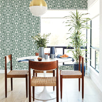 Helios Geometric Wallpaper Wallpaper A-Street Prints   