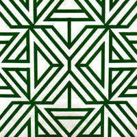 Helios Geometric Wallpaper Wallpaper A-Street Prints Double Roll Green 