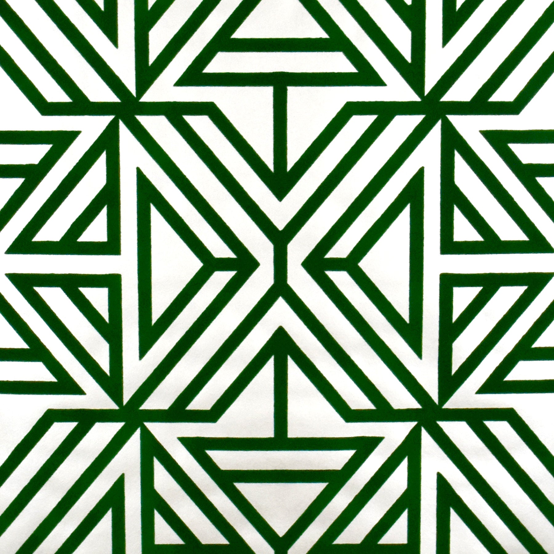 Helios Geometric Wallpaper Wallpaper A-Street Prints Double Roll Green 