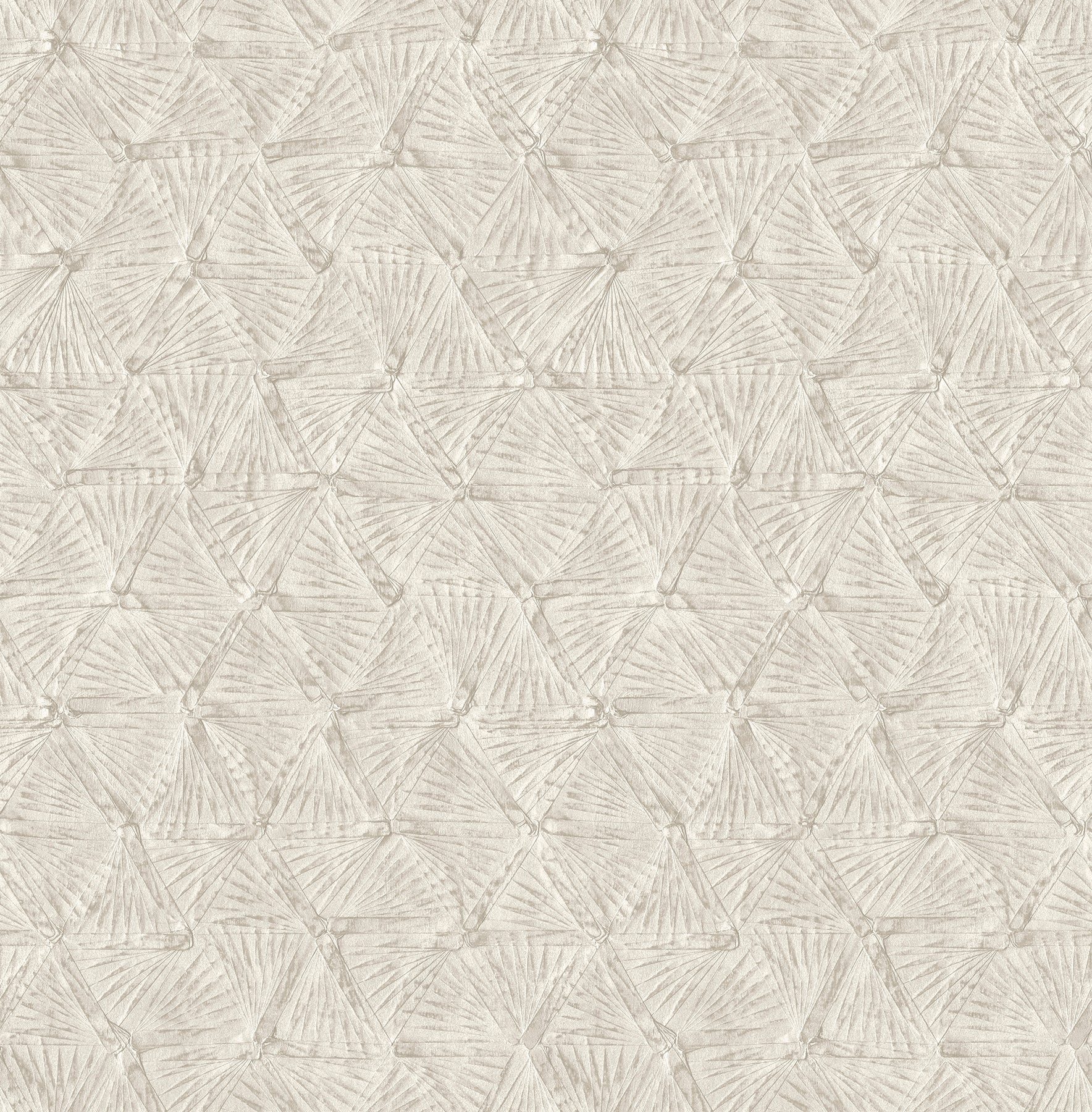 Wright Pewter TextuTriangle Wallpaper Wallpaper A-Street Prints Double Roll Platinum 