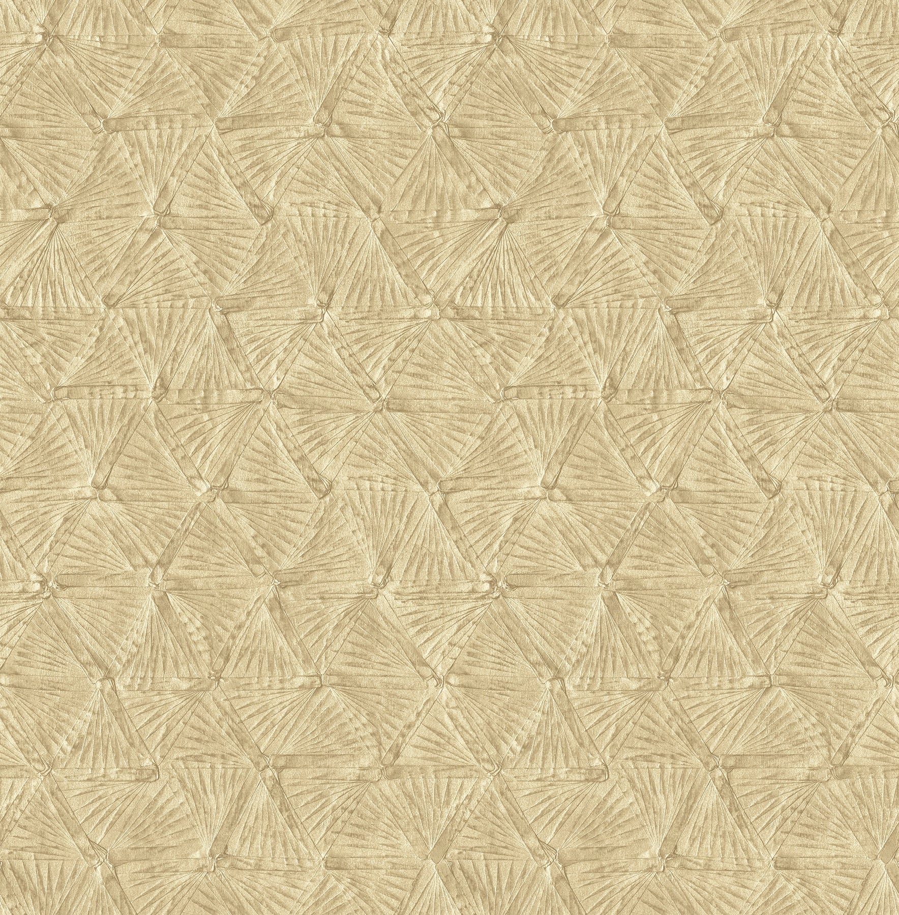 Wright Pewter TextuTriangle Wallpaper Wallpaper A-Street Prints Double Roll Gold 