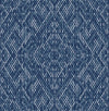 Felix Geometric Wallpaper Wallpaper A-Street Prints Double Roll Indigo 