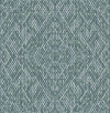 Felix Geometric Wallpaper Wallpaper A-Street Prints Double Roll Teal 