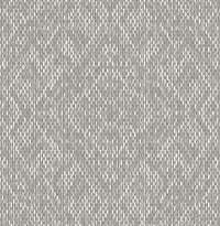 Felix Geometric Wallpaper Wallpaper A-Street Prints Double Roll Grey 