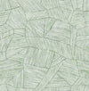 Aldabra TextuGeometric Wallpaper Wallpaper A-Street Prints Double Roll Green 