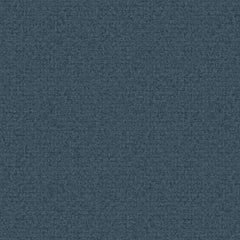 A close-up view of York Wallcoverings’ Hilbert Geometric Wallpaper in dark blue, showcasing its subtle grid-like weave texture.