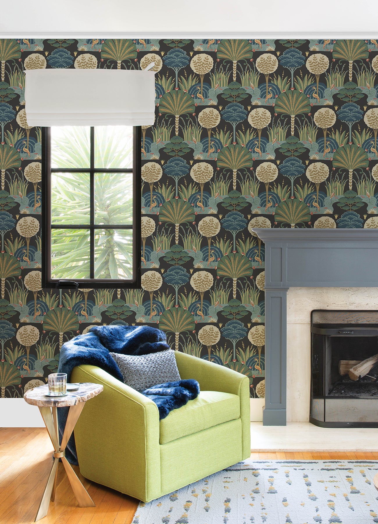 Mandeville Tropical Paradise Wallpaper | York Wallcoverings