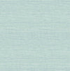 Agave Faux Grasscloth Wallpaper Wallpaper A-Street Prints Double Roll Aqua 