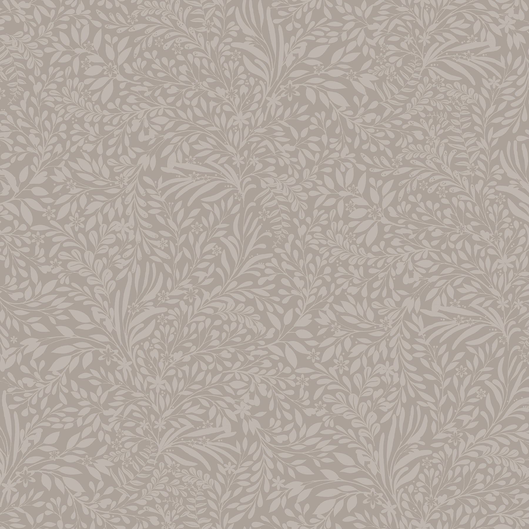 Kristina Light Botanical Wallpaper Wallpaper A-Street Prints Double Roll Grey 