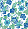 Jana Jacobean Wallpaper Wallpaper A-Street Prints Double Roll Green 