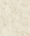 Amesemi Distressed Herringbone Wallpaper Wallpaper A-Street Prints Double Roll Cream 