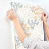 Cultivate Navy Springtime Blooms Wallpaper Wallpaper A-Street Prints   