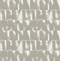 Bancroft Gold Artistic Stripe Wallpaper Wallpaper A-Street Prints Double Roll Grey 