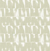 Bancroft Gold Artistic Stripe Wallpaper Wallpaper A-Street Prints Double Roll Sage 