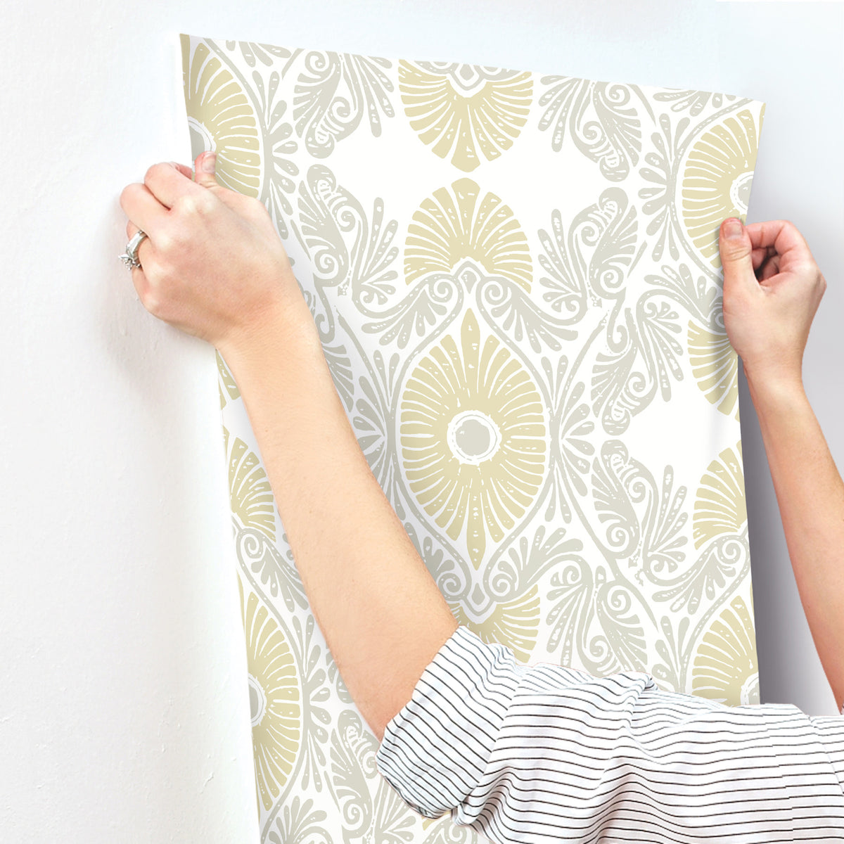 4122-72400-peel-and-stick-wallpaper-stick-application-step