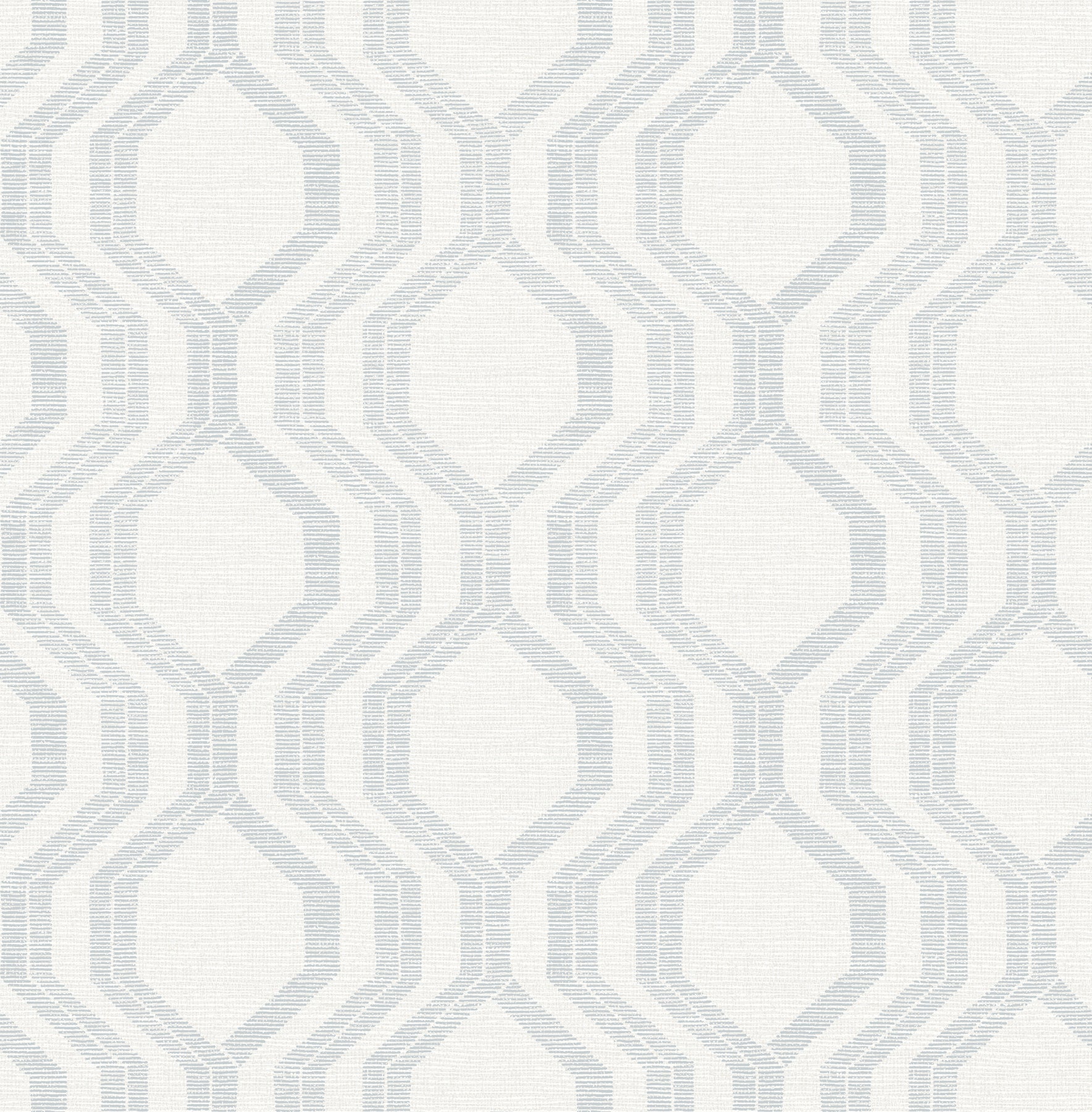 Burton Neutral Modern Ogee Wallpaper Wallpaper A-Street Prints Double Roll Silver 