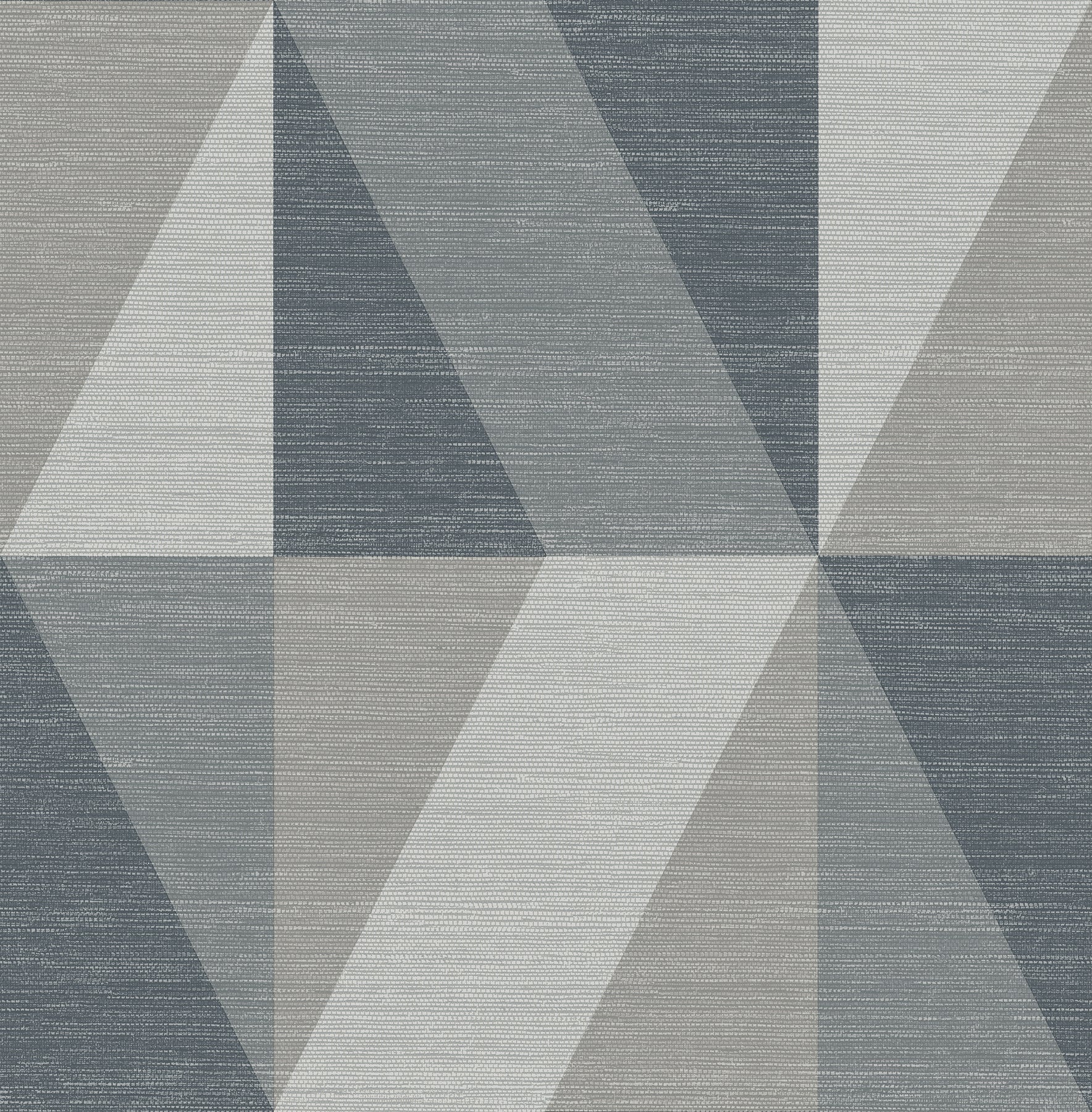 Winslow Green Geometric Faux Grasscloth Wallpaper Wallpaper A-Street Prints Double Roll Slate 