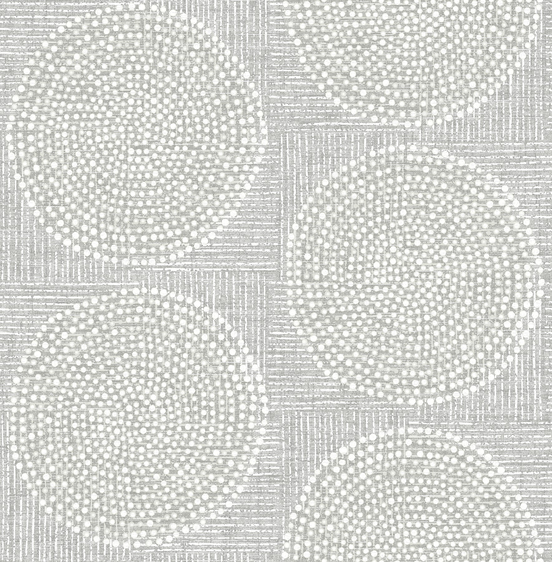 Salma Beige Medallion Wallpaper Wallpaper A-Street Prints Double Roll Grey 