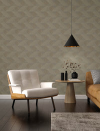 Presley Black Tessellation Wallpaper Wallpaper A-Street Prints   