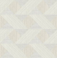 Presley Black Tessellation Wallpaper Wallpaper A-Street Prints Double Roll Grey 