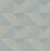 Presley Black Tessellation Wallpaper Wallpaper A-Street Prints Double Roll Slate 