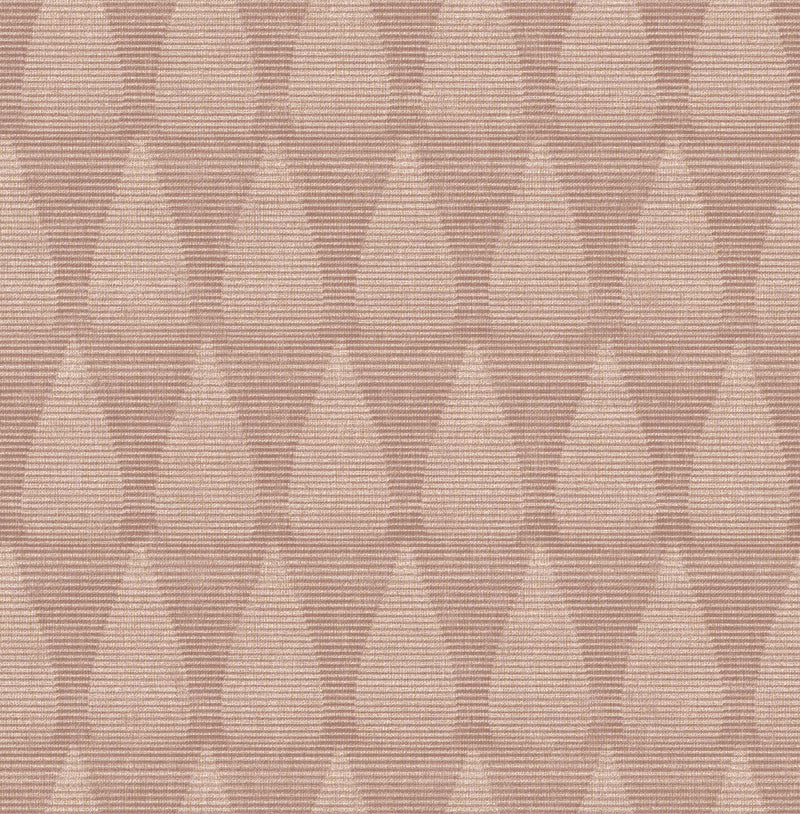 Mirko Stone Ogee Wallpaper Wallpaper A-Street Prints Double Roll Rust 