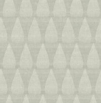 Mirko Stone Ogee Wallpaper Wallpaper A-Street Prints Double Roll Sage 