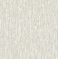 Corliss Neutral Beaded Strands Wallpaper Wallpaper A-Street Prints Double Roll Neutral 