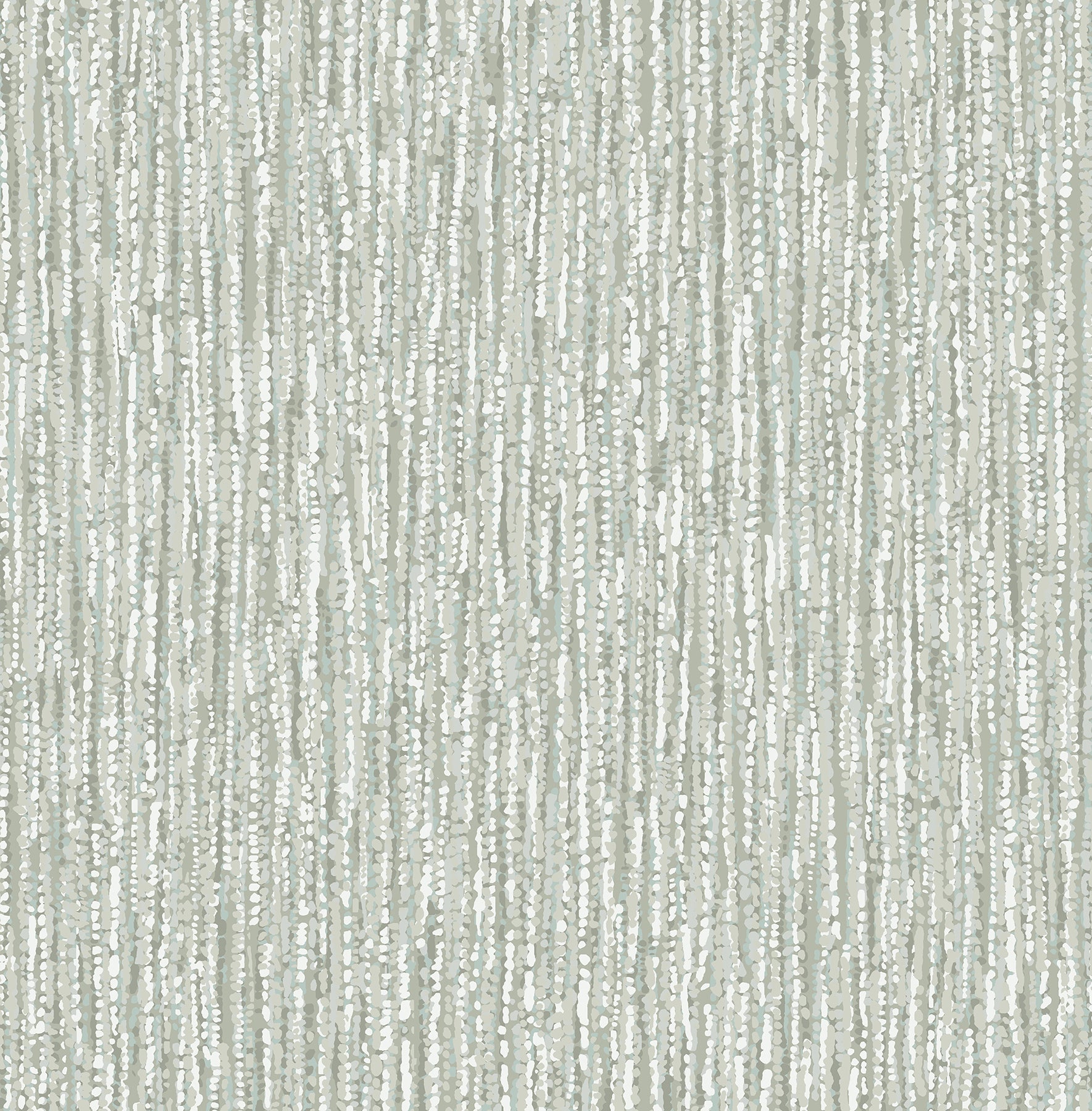 Corliss Neutral Beaded Strands Wallpaper Wallpaper A-Street Prints Double Roll Moss 