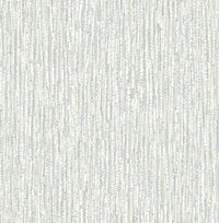 Corliss Neutral Beaded Strands Wallpaper Wallpaper A-Street Prints Double Roll Grey 