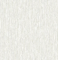 Corliss Neutral Beaded Strands Wallpaper Wallpaper A-Street Prints Double Roll Light Grey 