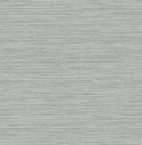 Sheehan Light Blue Faux Grasscloth Wallpaper Wallpaper A-Street Prints Double Roll Stone 