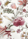 Teonna Floral Stripe Wallpaper Wallpaper A-Street Prints