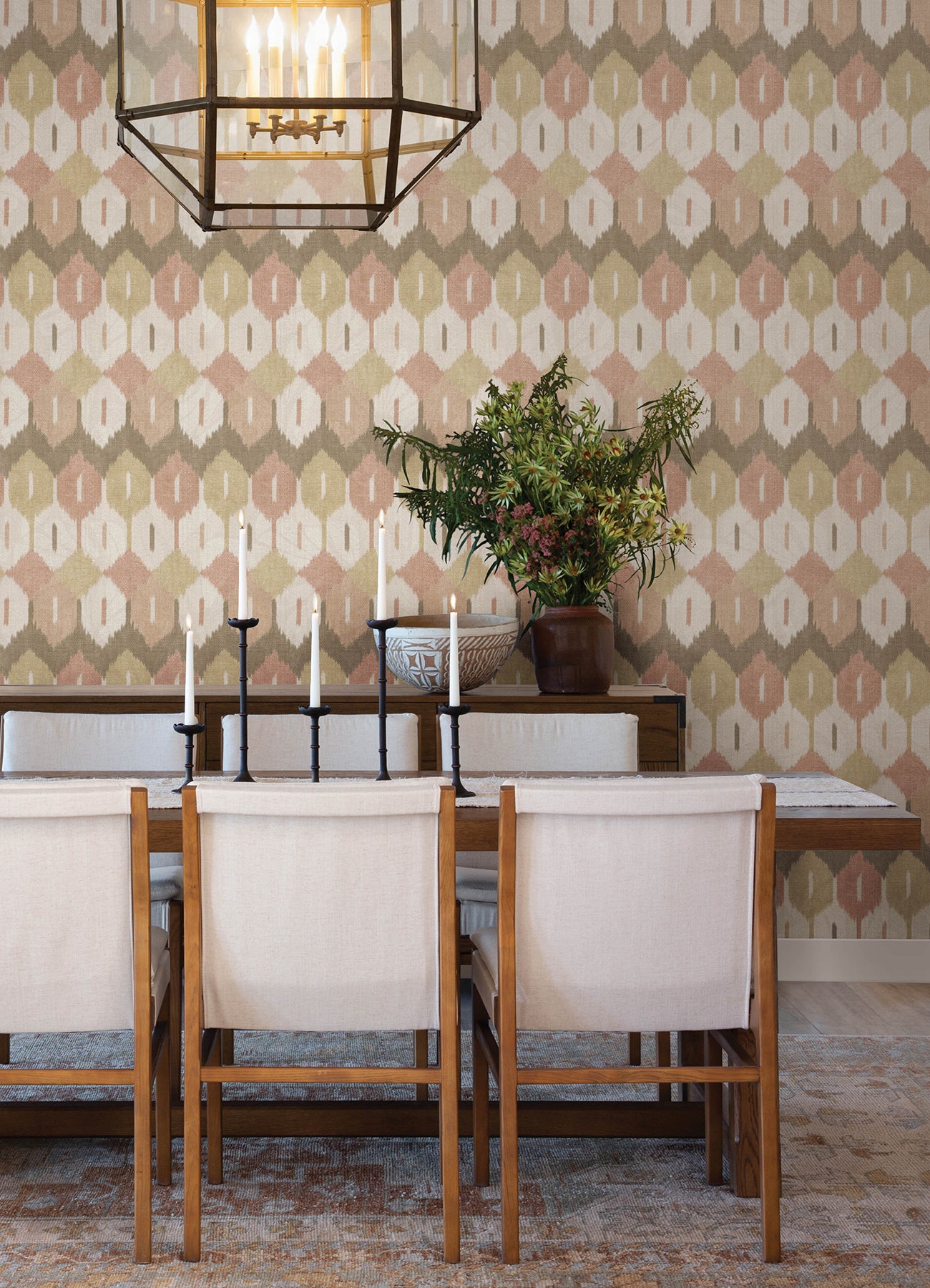 SALE❣️キャベジズ＆ローゼズஐ⋆*パッチワークナチュラルリネンクロス Crossover Crosshatch Wallpaper | York Wallcoverings
