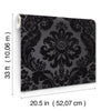 Shadow Flocked Damask Wallpaper Alternative Room Image 27