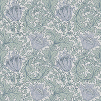 Anemone Wallpaper Wallpaper A-Street Prints Double Roll Blue 