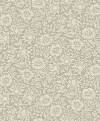 Mallow Wallpaper Wallpaper A-Street Prints Double Roll Grey 