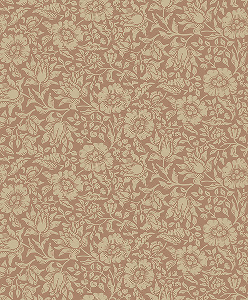 Mallow Wallpaper Wallpaper A-Street Prints Double Roll Rose 