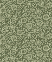 Mallow Wallpaper Wallpaper A-Street Prints Double Roll Dark Green 