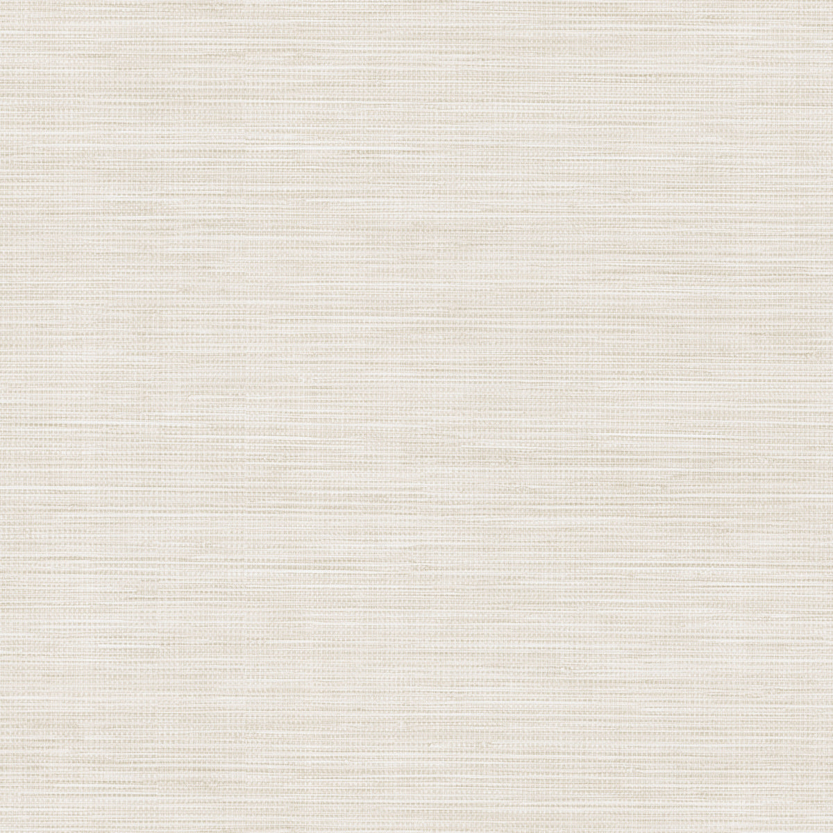 Off-white Winn Faux Grasscloth Wallpaper with a fine, horizontal texture.