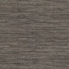 Winn Faux Grasscloth Wallpaper in dark brown with a horizontal woven grasscloth texture.