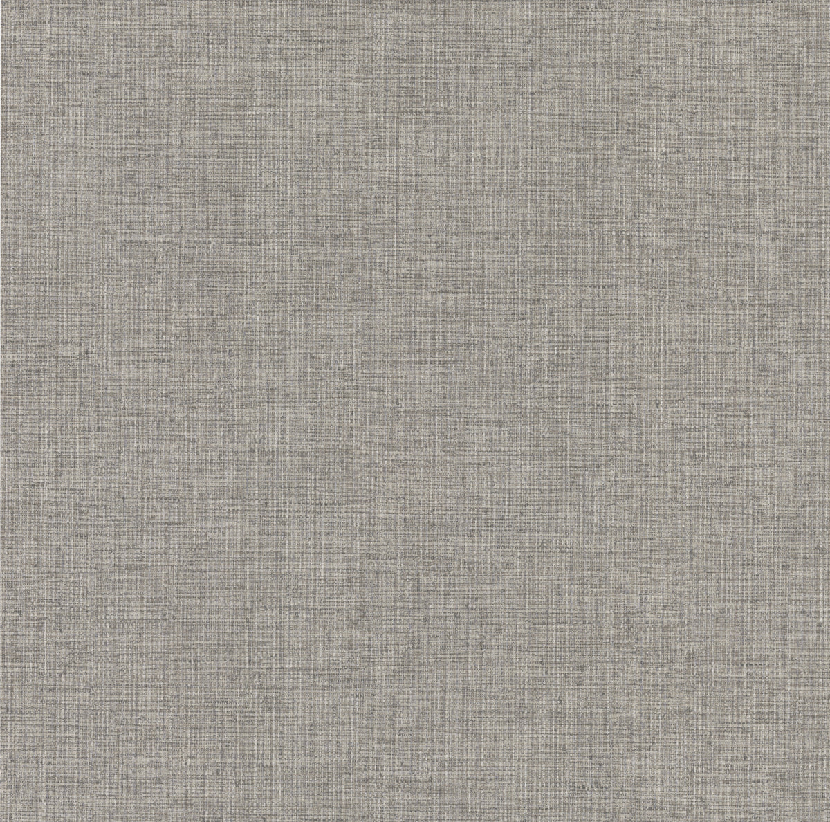 Clarkson Woven Wallpaper in gray with a subtle woven texture.