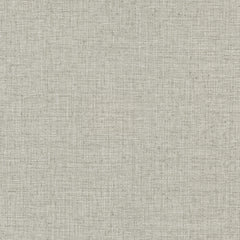 Clarkson Woven Wallpaper in light gray with a fine, textured woven fabric pattern.