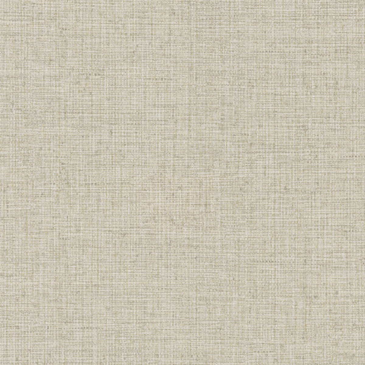 Clarkson Woven Wallpaper in beige with a fine, cross-hatched woven texture.