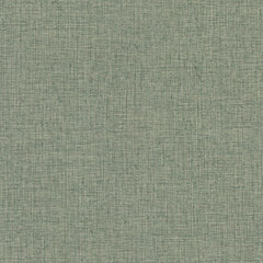 Clarkson Woven Wallpaper in sage green with a fine, textured woven fabric pattern.
