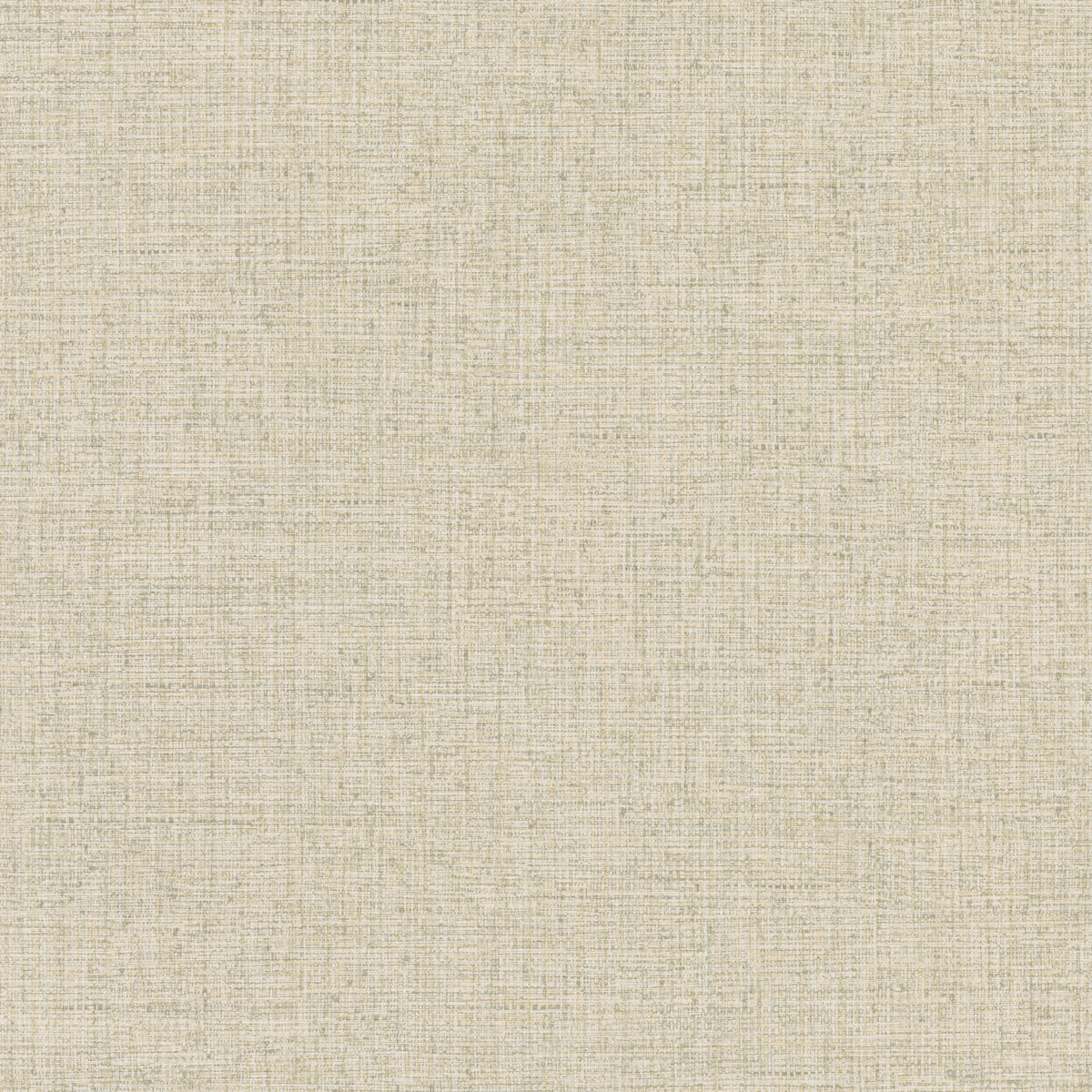 Clarkson Woven Wallpaper in beige with a fine, cross-hatched woven texture.