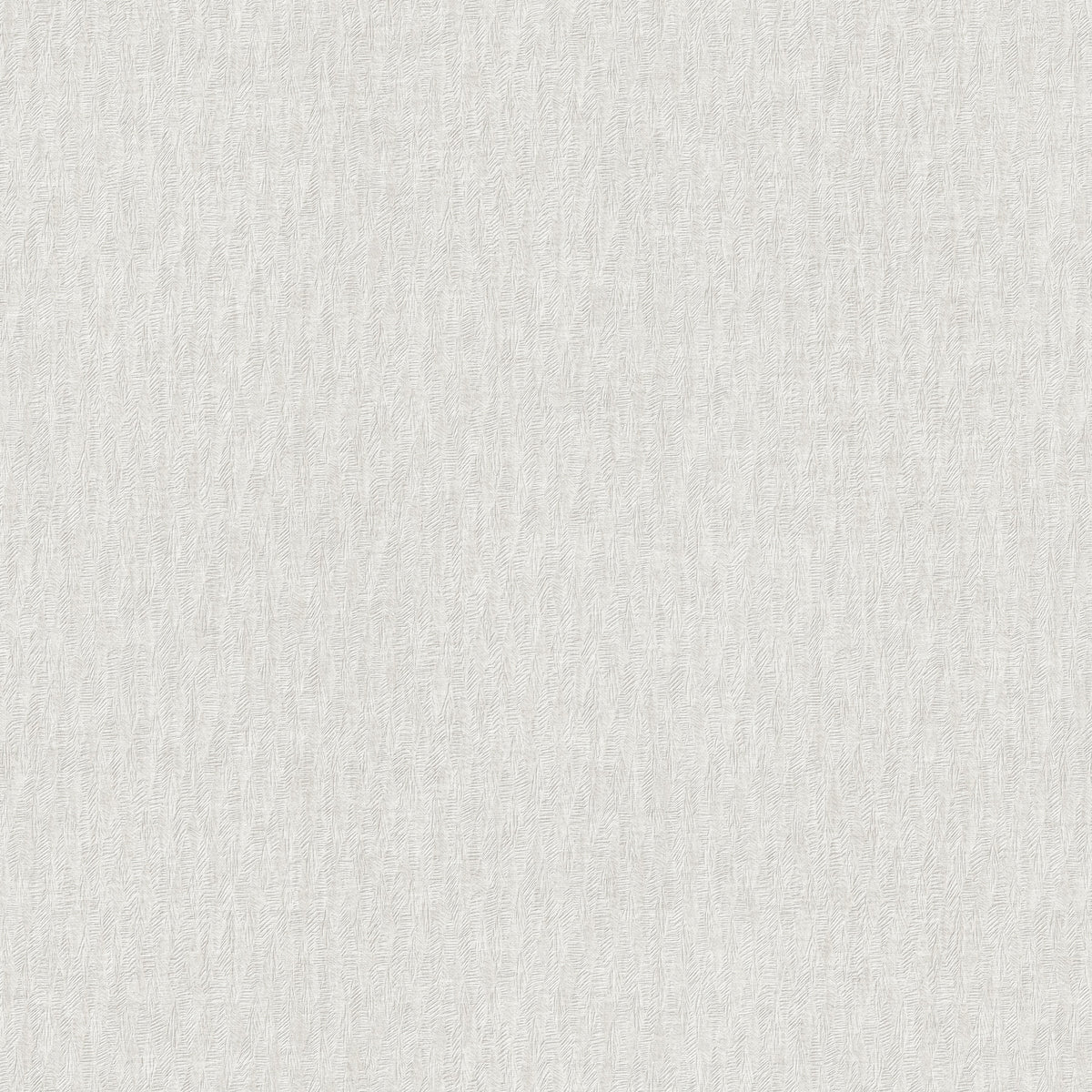 Bryson Feathered Texture Wallpaper in off-white with a subtle, vertical feathered texture.