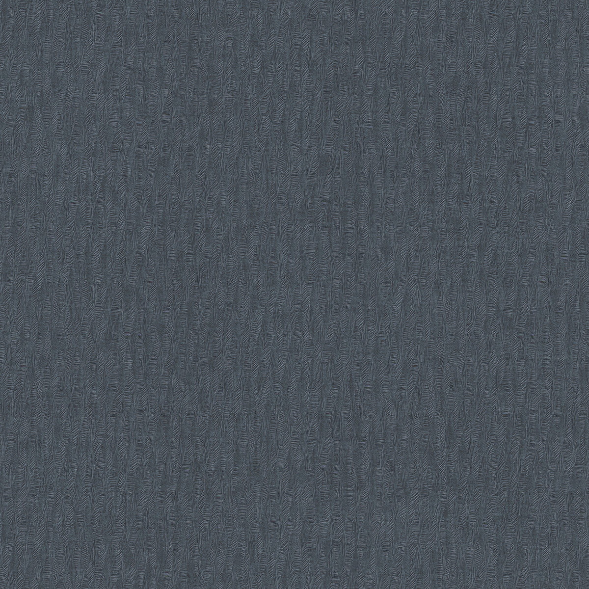 Bryson Feathered Texture Wallpaper in dark blue with a vertical, feathered texture.